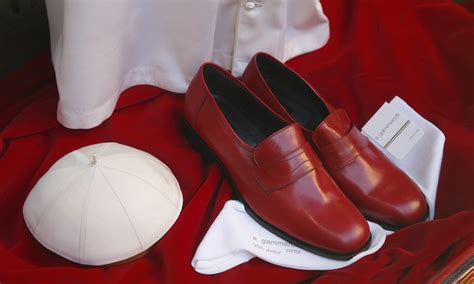 pope red shoes prada|pope john paul red shoes.